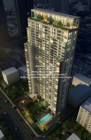 รหัส  DSL-698 RENT ให้เช่า CONDOMINIUM ดิ แอดเดรส สาทร 47 SQ.M. 1 BR 40000 B. ไม่ไกลจาก BTS ช่องนนทรี บรรยากาศร่มรื่น
