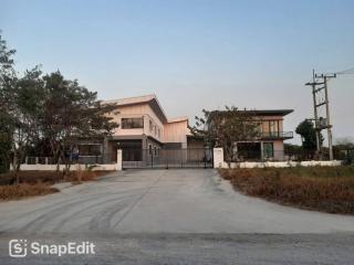 รหัสC7151 ให้เช่าโกดังพร้อมสำนักงานสภาพใหม่ พร้อมห้องพักคนงาน บนเนื้อที่ 2ไร่กว่า ย่านศาลายา นครปฐม