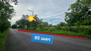 ขายที่สวยในโครงการชลพฤกษ์ โซนหน้าใกล้ป้อมยาม ต.บ้านพร้าว อ.บ้านนา จ.นครนายก รูปที่สี่เหลี่ยมสวย ถมแล้วติดคลองขุดของโครงการ 2 ด้าน