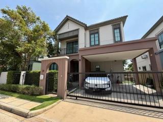 ให้เช่าบ้านเดี่ยว 2 ชั้น 54 ตร.ว. โครงการสราญสิริ ราชพฤกษ์-345 เฟอร์นิเจอร์ครบ