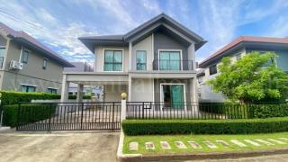 ลดราคา บ้านเดี่ยว 50.6 ตร.วา เพฟ บางนา สไตล์ Modern ราคาถูก