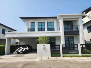 ให้เช่าบ้านเดี่ยว 2 ชั้น 63.20 ตรว. 4 ห้องนอน โครงการเศรษฐสิริ บางนา-สุวรรณภูมิ Private Zone ทิศใต้ ลมเย็นตลอดปี )