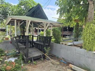 ให้เช่า เป็นบ้านชั้นเดียว บ้านในสวน(บางปลารีสอร์ท) ต.บางปลา อ.บางเลน จ.นครปฐม