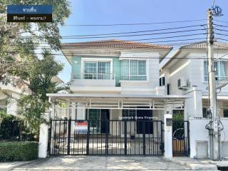 LM26-0059 ขายบ้านเดี่ยว 2 ชั้น ชวนชื่น สิรินทร์ พระราม7 พื้นที่ 37 ตรว 4 ห้องนอน 2 ห้องน้ำ ใกล้เซ็นทรัลปิ่นเกล้า