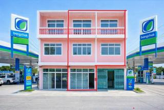 อาคารให้เช่า 3ชั้น 4นอน 3น้ำ 20 ตร.ว.240 ตร.ม. พุทธบูชา มีที่จอดรถ ติดปั้มบางจาก 2 แห่ง พระราม2 25-33   รพ.บางกอก 9 อินเตอร์ฯ 1.2 กม. 