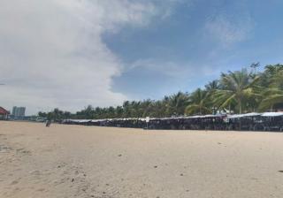 ขายที่ดินเปล่าแปลงสวย ทำเลดี ติดชายหาดบ้านอำเภอ สัตหีบ ชลบุรี FP-L02136 