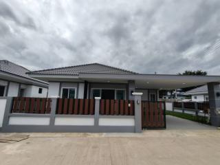 บ้านเดี่ยวชั้นเดียว พร้อมเข้าอยู่ @ สันทราย เชียงใหม่