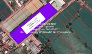 DSL-1360 ขาย ที่ดิน ขายที่ดินเปล่าถมแล้ว (ผังสีม่วง: อ.1-5) 3-3-99 ไร่ อ.พระสมุทรเจดีย์ จ.สมุทรปราการ ราคา 36 ล้านบาท ชั้นทั้งหมด 1 ชั้น 3 ไร่ 3 งาน 1599 ตารางวา