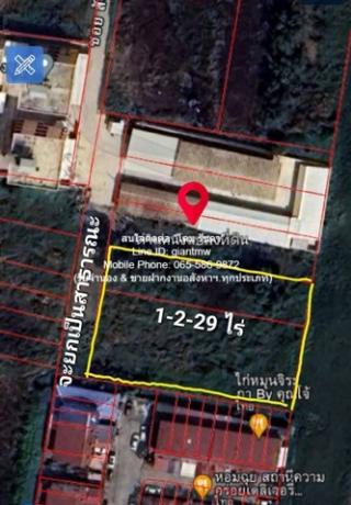 sale พื้นที่ดิน ขายที่ดิน ซ.สังฆสันติสุข 6 หนองจอก กรุงเทพ (ผังสีส้ม: ย.5-8) 1-2-29 ไร่, 6.29 ล้านบาท   6290000 BAHT   ดีงาม