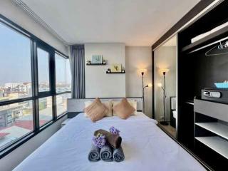 ขาย คอนโด The Base Pattaya เดอะ เบส เซ็นทรัล พัทยา 29.77 ตร.ม. ใกล้เซ็นทรัล พัทยา Fully Furnished ชั้นสูง วิวเมือง 3,600,000 บาท