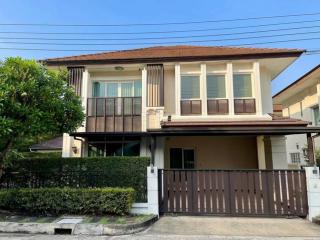 ขายบ้านเดี่ยว 2 ชั้น หลังมุม 77.60 ตรว. หมู่บ้านเดอะเซนโทร อ่อนนุช-วงแหวน Centro Onnut-Wongwaen ทำเลดี ติดถนนใหญ่ สุขุมวิท77