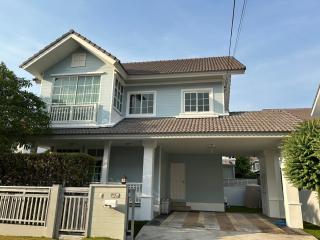 ให้เช่า #บ้านเดี่ยว หมู่บ้านบุราสิริ ปัญญาอินทรา ถนนเลียบคลองสอง #ใกล้แฟชั่นไอส์แลนด์