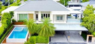 คฤหาสน์ Pool Villa หรู 2 ชั้น 5นอน 6น้ำ ใกล้ MRTไทรม้า 500ม. 132 ตร.ว. 500 ตร.ม. ใกล้ตลาดสดท่าอิฐ 1.5 กม 