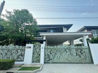 BH4276 ให้เช่า บ้านเดี่ยวหัวมุม หมู่บ้านมัณฑนา วงแหวน–กัลปพฤกษ์ บ้านพร้อมอยู่ ใกล้ The Mall บางแค ราชพฤกษ์ และกาญจนาภิเษก