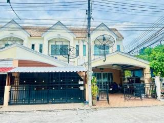 ว่างให้เช่าทาวน์เฮ้าส์2ชั่น นาป่า เนื้อที่ 20ตร.ว. หน้าบ้านไม่ชนกะใคร หลังริม